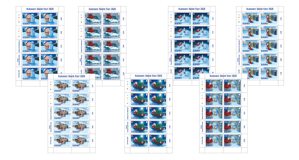 Sheets of 10
